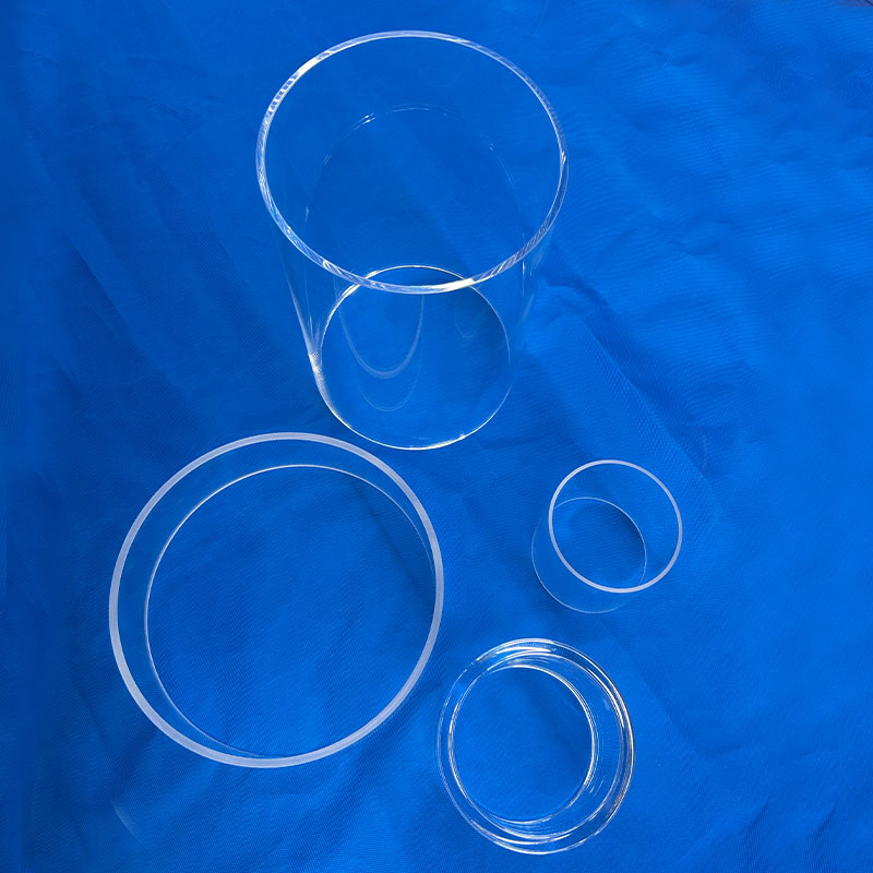 último caso de la compañía sobre Custom High-Purity Polishing Transparent Quartz Tube-Mia