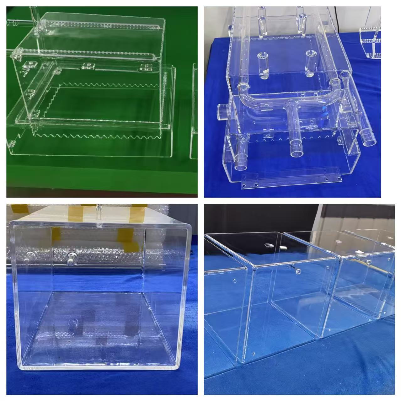 último caso de la compañía sobre Custom JGS2 Quartz Square Tank-Amy
