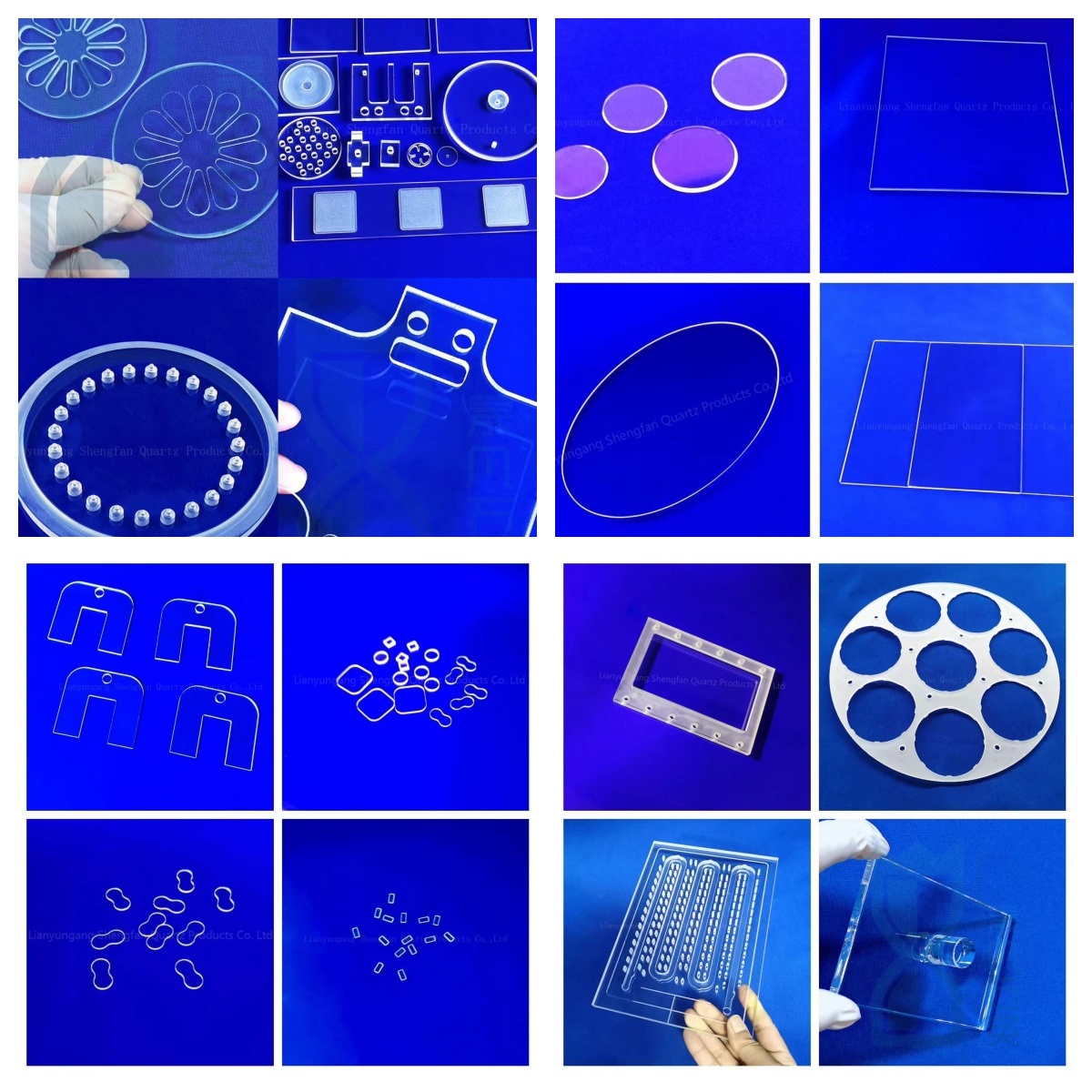 último caso de la compañía sobre Custom Special-shaped Quartz Sight Window for Korean Semiconductor Client-Amy