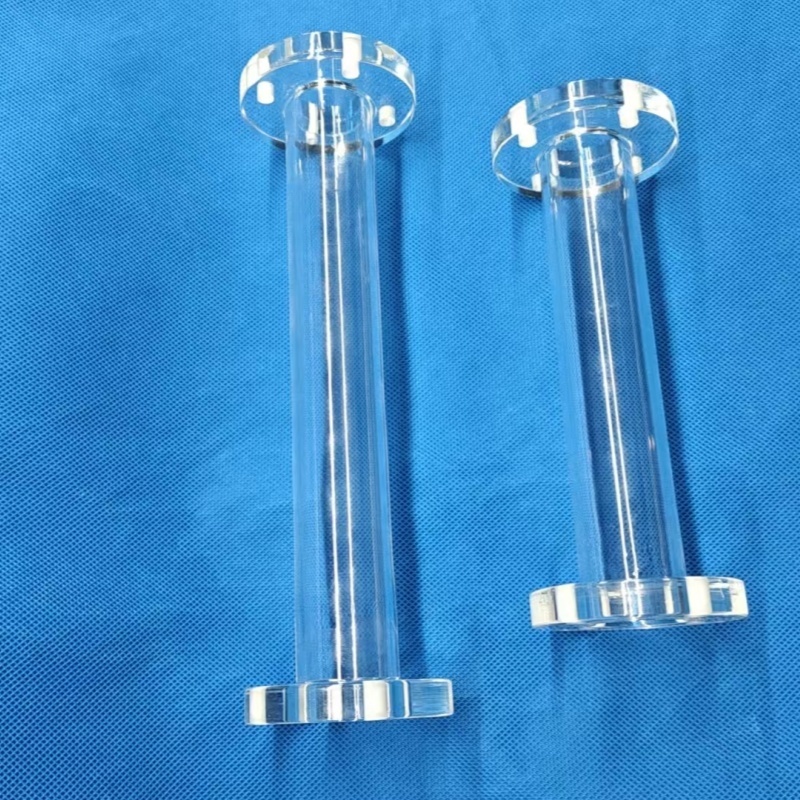 último caso de la compañía sobre Product Introduction of Quartz Flange Tube-sara