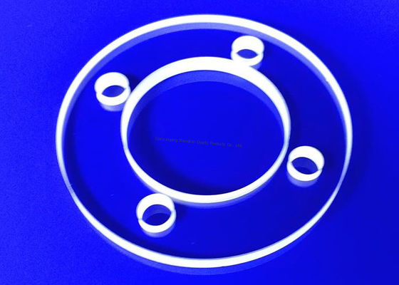 calidad  Electric Light Quartz Process Tube , Heating Tube Element Thermal Shock Stable Fábrica