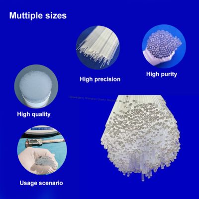 calidad  High temperature corrosion resistant transparent quartz stirring tube is used in tubular furnaces Fábrica