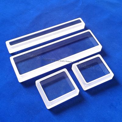 calidad  High Purity Fused Quartz Plate with 92% Light Transmittance, 1150℃ Working Temperature, and 2.2g/cm³ Density Fábrica