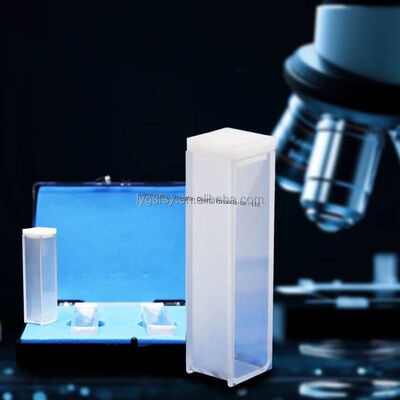 calidad  High-temperature and Corrosion Resistant Quartz Glass Colorimeter Cuvette with 3.5ml Capacity Fábrica