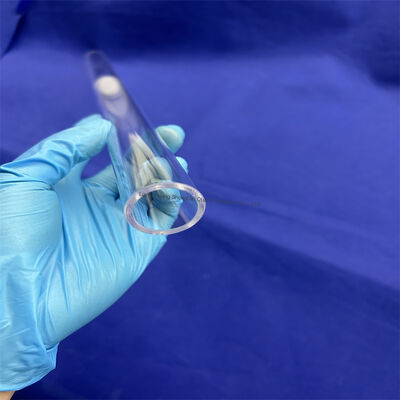 calidad  High temperature resistant 1100° transparent quartz glass tube quartz sand core tube Fábrica