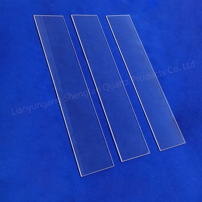 Las placas de cristal claras ópticas JGS1 fundieron el disco del cuarzo de la silicona