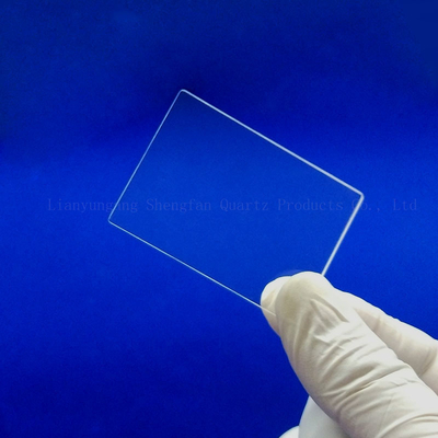 Las placas de cristal claras del disco óptico del cuarzo JGS1 fundieron el disco del cuarzo de la silicona 0,5 milímetros