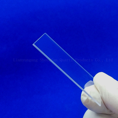 Las placas de cristal claras del disco óptico del cuarzo JGS1 fundieron el disco del cuarzo de la silicona 0,5 milímetros