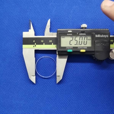 Impermeable resistente de alta temperatura de la pureza de la lente 99,99% del vidrio de cuarzo para el LED UVC