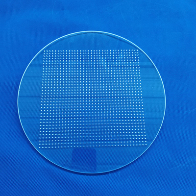 Corte transparente de placas de vidrio de cuarzo de alta transmitancia para la perforación con láser de luz UV