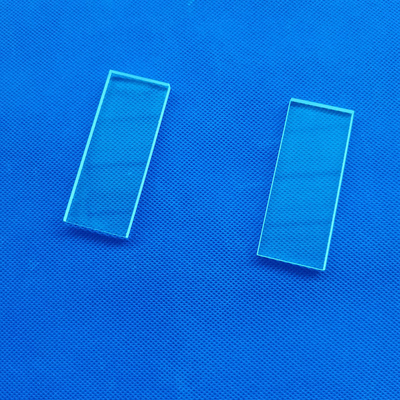 La alta transmisión de la placa de cristal de cuarzo sensible al calor protege transparente para la luz UV
