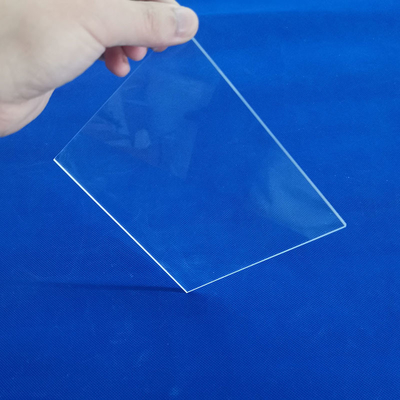 JGS2 alta transmisión de luz ventana rectangular cuadrada cuarzo fundido
