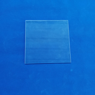 JGS2 alta transmisión de luz ventana rectangular cuadrada cuarzo fundido