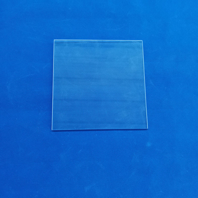 Resistencia da alta temperatura transparente de la hoja de la mirilla del disco del cuarzo claro