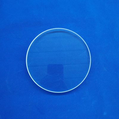 La alta transmisión de la placa de cristal de cuarzo sensible al calor protege transparente para la luz UV