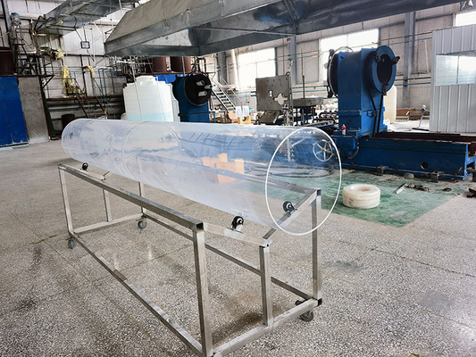 Transmitancia transparente del semiconductor del tubo de cristal de cuarzo de la calefacción alta