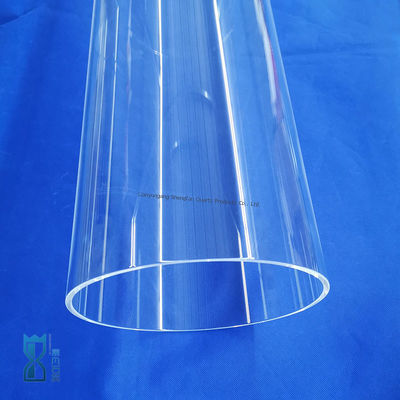 Fabrica de tubos de vidrio de cuarzo de gran diámetro, resistentes a altas temperaturas y corrosión para aplicaciones industriales