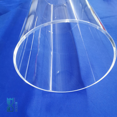 Topo de vidrio de cuarzo de gran diámetro resistente a altas temperaturas