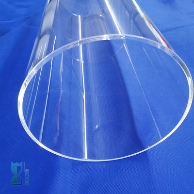 Topo de vidrio de cuarzo de gran diámetro resistente a altas temperaturas