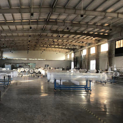 Fabricación de tubos de vidrio transparente de cuarzo fotovoltaico de gran diámetro