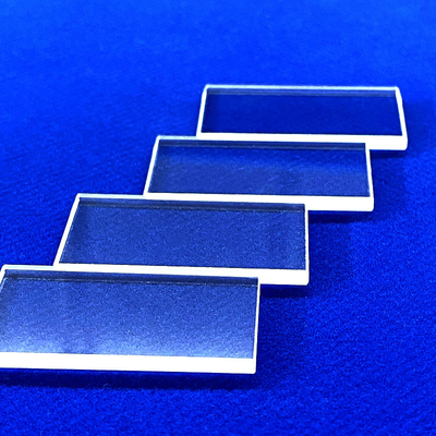 Placas de cristal de cuarzo transparente de wafer de cuarzo de luz UV fundido