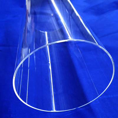 Resistencia a altas temperaturas Tubo capilar de vidrio de cuarzo de todos los tamaños Tubo de vidrio de cuarzo transparente de silicio fundido