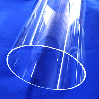 Resistencia a altas temperaturas Tubo capilar de vidrio de cuarzo de todos los tamaños Tubo de vidrio de cuarzo transparente de silicio fundido