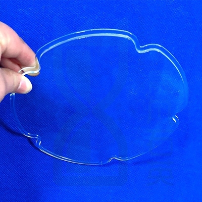 Ventanas ópticas de vidrio de silicio de cuarzo de alta pureza UV fundido para instrumentos electrónicos