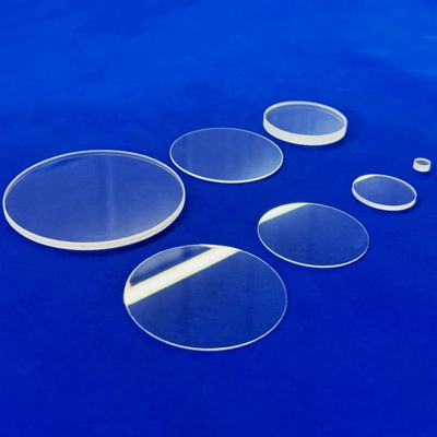 Ventanas ópticas de vidrio de silicio de cuarzo de alta pureza UV fundido para instrumentos electrónicos