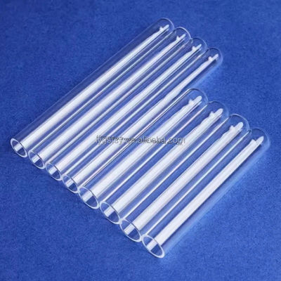Quartz Test Tube manufactured to offer superior thermal shock resistance and chemical inertness for laboratory scientific