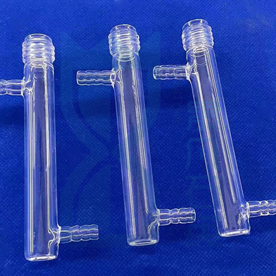 Tubo de cristal de cuarzo transparente espiral tubo de cristal de cuarzo para calefacción