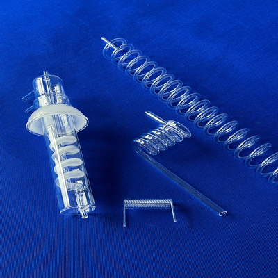 Ultravioleta alta transmisión de luz cuadrada de cristal de cuarzo resistente a la corrosión