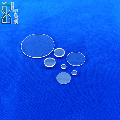 Ventanas ópticas de vidrio de silicio de cuarzo de alta pureza UV fundido para instrumentos electrónicos