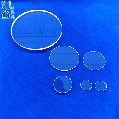 Ventanas ópticas de vidrio de silicio de cuarzo de alta pureza UV fundido para instrumentos electrónicos