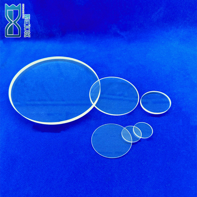 Ventanas ópticas de vidrio de silicio de cuarzo de alta pureza UV fundido para instrumentos electrónicos