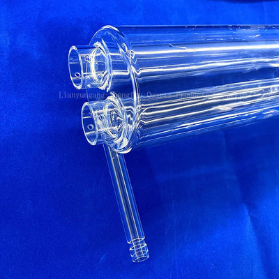Instrumentos de laboratorio de alta temperatura hechos a medida con doble tubo de cuarzo