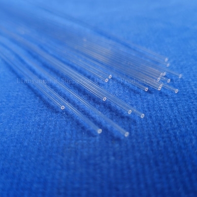 Fabrica Personalización transparente de pequeño diámetro de cuarzo capilar resistente a la corrosión a altas temperaturas
