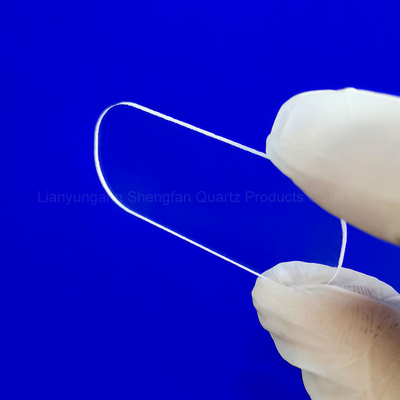 Ventanas ópticas de vidrio de silicio de cuarzo de alta pureza UV fundido para instrumentos electrónicos