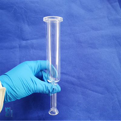 Tubos de calefacción de temperatura Tubos de horno Tubos de laboratorio cíclicos de alta pureza Tubos de vidrio de cuarzo