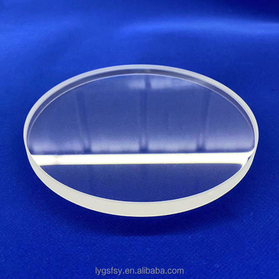 Capa de ventana óptica UV ultra delgada de cuarzo en escamas