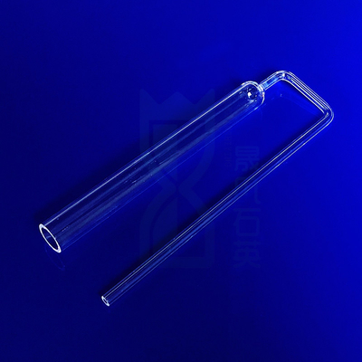 BET de laboratorio personalizado tubo de muestra de vidrio de cuarzo resistente a altas temperaturas