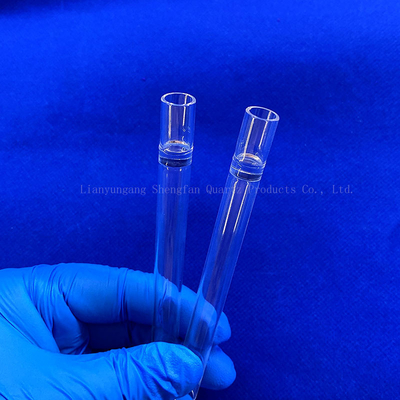 Fabricante chino de laboratorio de tubos de vidrio de cuarzo resistentes a altas temperaturas