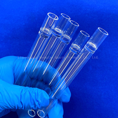 Fabricante chino de laboratorio de tubos de vidrio de cuarzo resistentes a altas temperaturas