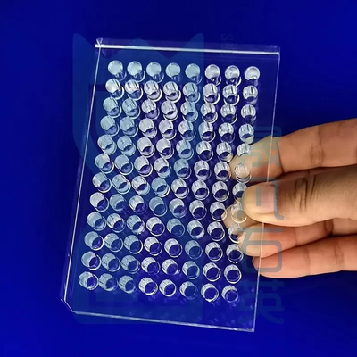 Fabrica de láminas de cuarzo transparentes ultrafinas resistentes a altas temperaturas