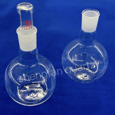 Tubo de hilos de cuarzo de laboratorio sellado a alta temperatura de alta pureza
