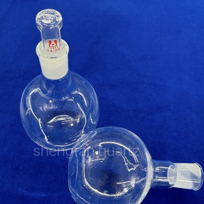 Tubo de hilos de cuarzo de laboratorio sellado a alta temperatura de alta pureza