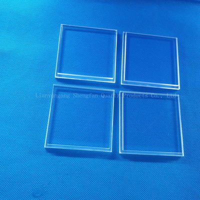 Fábrica de vidrio de cuarzo transparente de paso resistente a altas temperaturas a medida