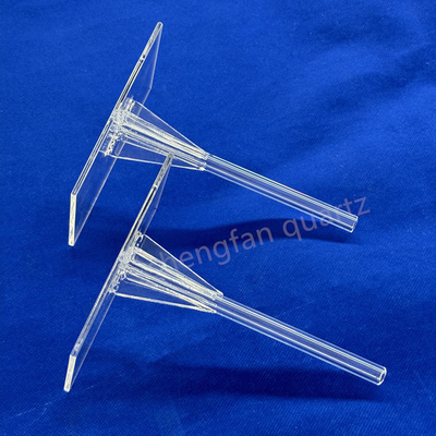Tribútil de cristal de cuarzo de laboratorio de alta temperatura resistente a la corrosión
