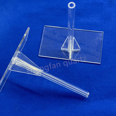 Tribútil de cristal de cuarzo de laboratorio de alta temperatura resistente a la corrosión