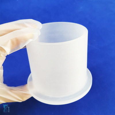 El proveedor fabrica bridas de cristal de cuarzo resistentes a la corrosión de semiconductores